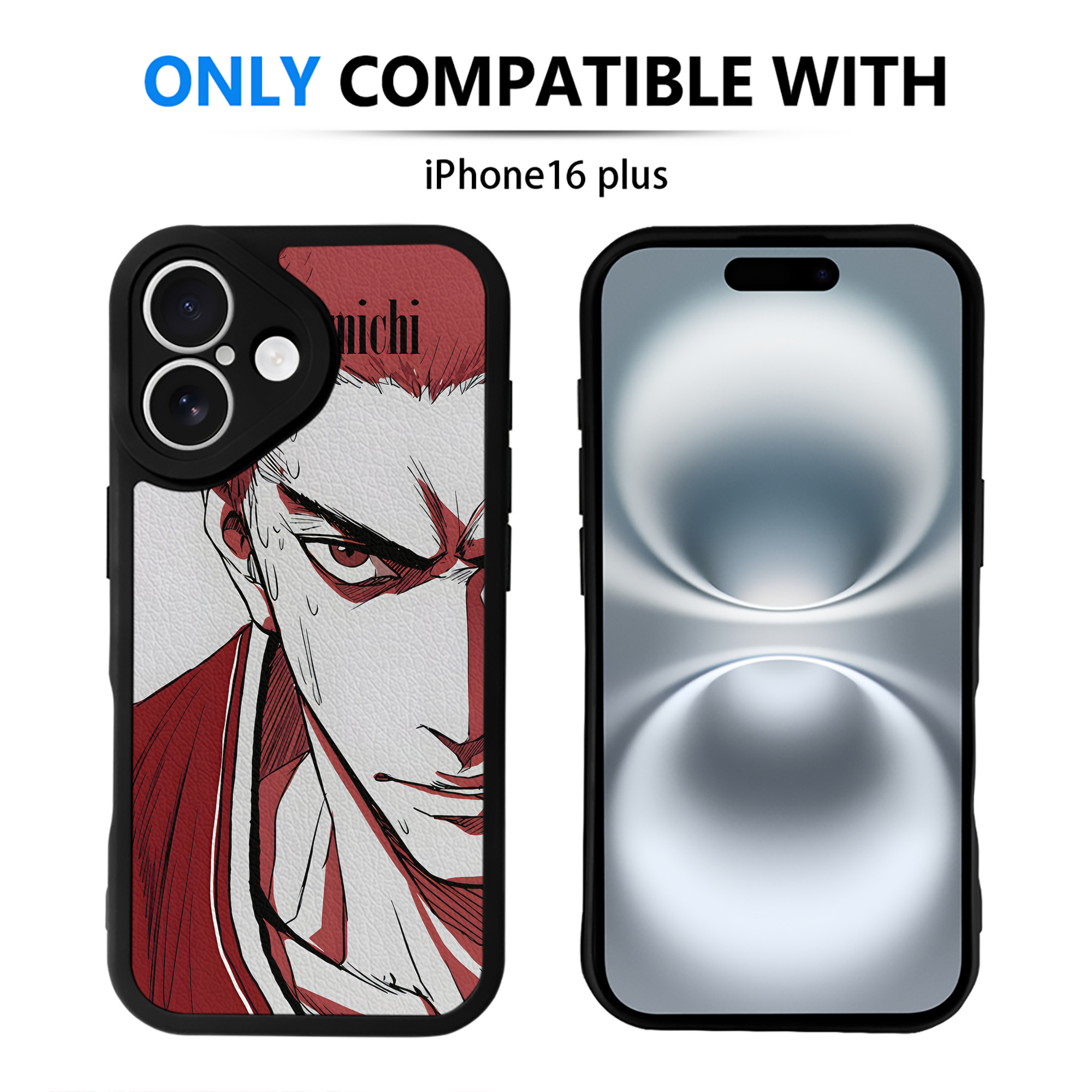 （画像用） SLAM DUNK／スラムダンク 【iPhone 16シリーズ対応】シリコンスマホケース（レザー調） 材質：シリコン